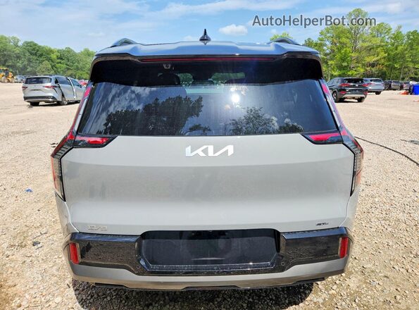 5XYAEFS59TG008663 2026 KIA EV9 Gray Вид ззаду