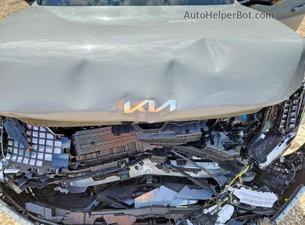 5XYAEFS59TG008663 2026 KIA EV9 Gray Вид задньої частини салону