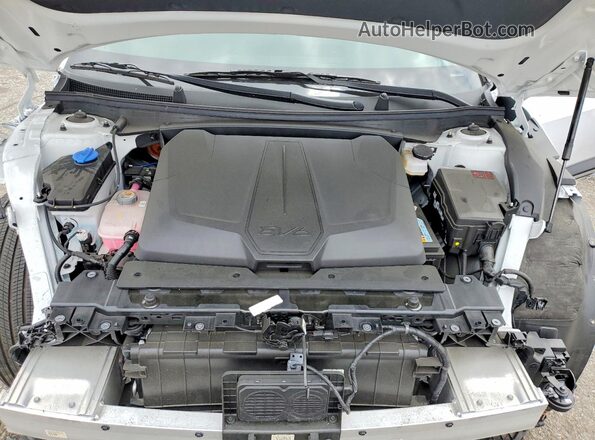 5XYC34JAXSG002872 2025 KIA EV6 White Engine compartment view