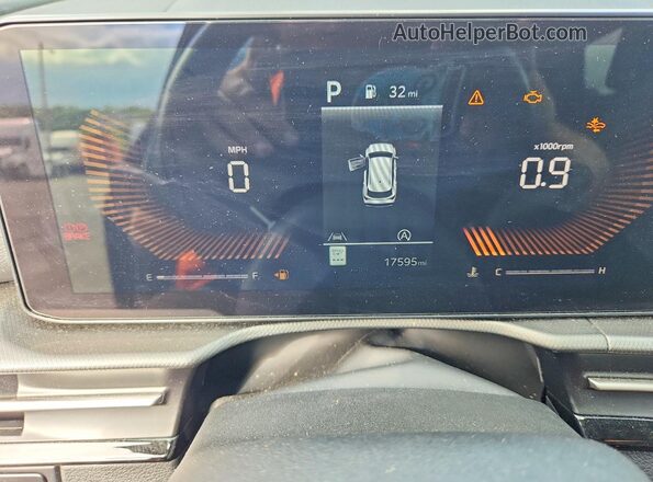 5XYK23DF2TG375244 2026 KIA SPORTAGE Gray ხელსაწყოთა პანელის ხედი