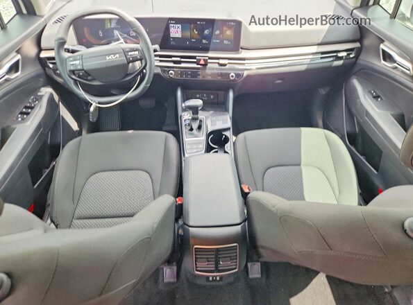5XYK23DF2TG376992 2026 KIA SPORTAGE White Widok deski rozdzielczej