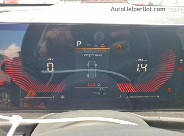 5XYK23DF4TG381689 2026 KIA SPORTAGE Black ხელსაწყოთა პანელის ხედი