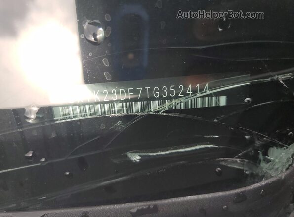 5XYK23DF7TG352414 2026 KIA SPORTAGE White VIN sticker view