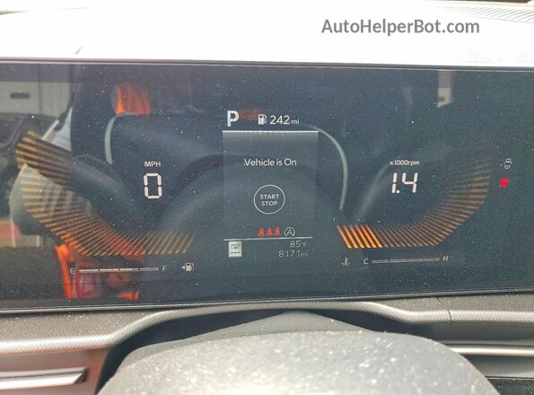 5XYK2CDF0TG397534 2026 KIA SPORTAGE White Սարքավորումների վահանակի տեսք