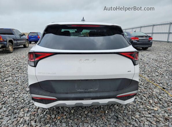 5XYK2CDF3SG320896 2025 KIA SPORTAGE White Rear view