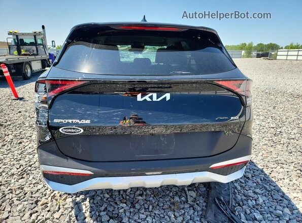 5XYK2CDF6SG310315 2025 KIA SPORTAGE Black Rear view