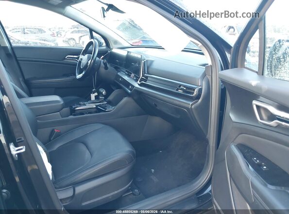 5XYK33AF0PG097984 2023 KIA SPORTAGE Black წინა სალონის ხედი