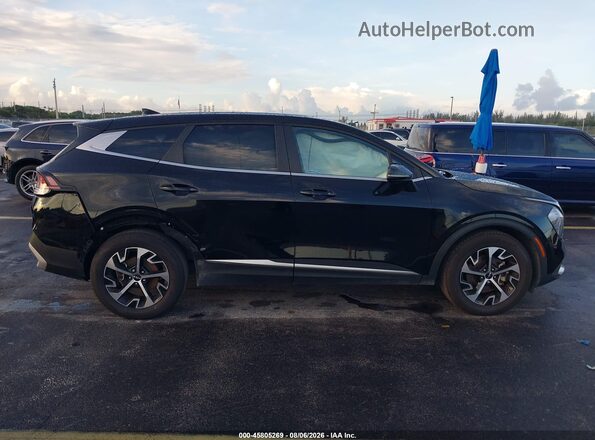 5XYK33AF0PG097984 2023 KIA SPORTAGE Black უკანა სალონის ხედი