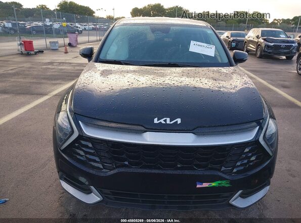 5XYK33AF0PG097984 2023 KIA SPORTAGE Black ხელსაწყოთა პანელის ხედი