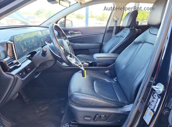 5XYK33AF1PG016524 2023 KIA SPORTAGE Black Սալոնի դիմացի տեսք