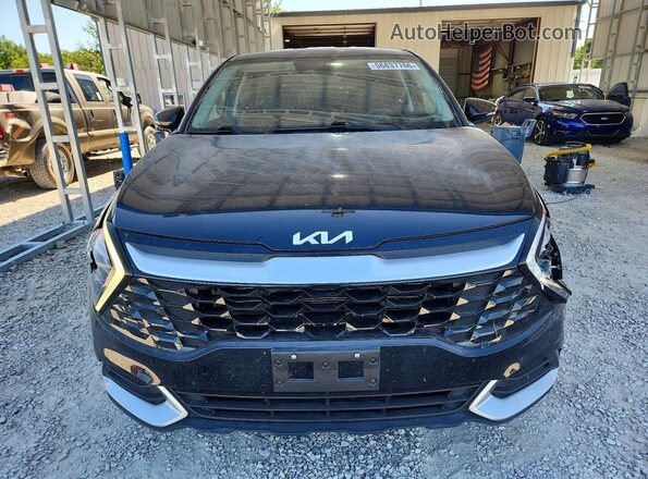 5XYK33AF1PG016524 2023 KIA SPORTAGE Black Դիմացի տեսք
