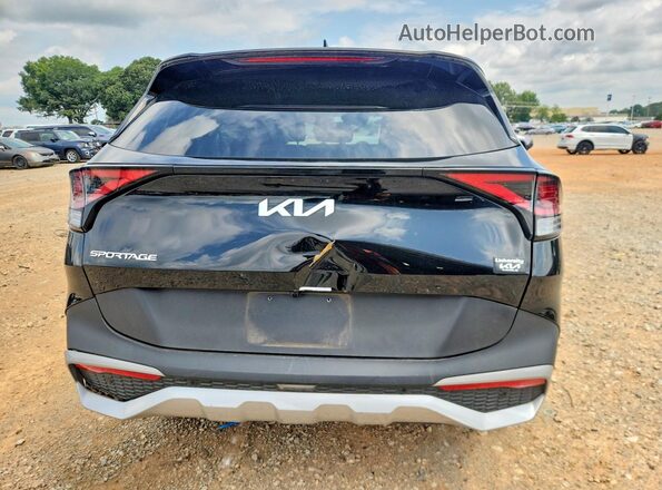 5XYK33AF5PG097074 2023 KIA SPORTAGE Черный Вид сзади