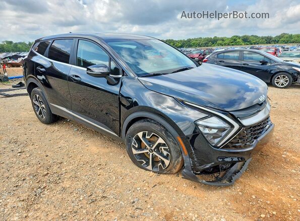 5XYK33AF5PG097074 2023 KIA SPORTAGE Черный Передняя правая четверть