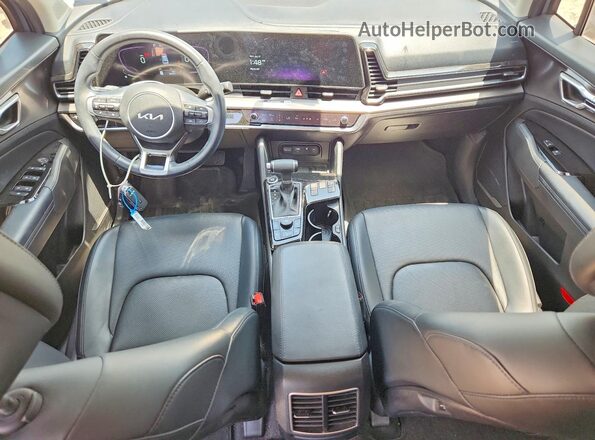 5XYK33AF6PG090134 2023 KIA SPORTAGE Серый Вид панели приборов