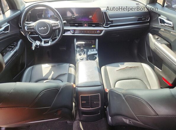 5XYK33AF7PG078154 2023 KIA SPORTAGE Black Dashboard view