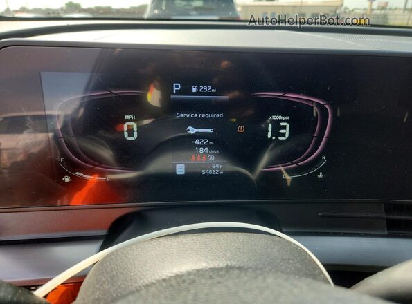 5XYK33AF7PG078154 2023 KIA SPORTAGE Black Instrument cluster view