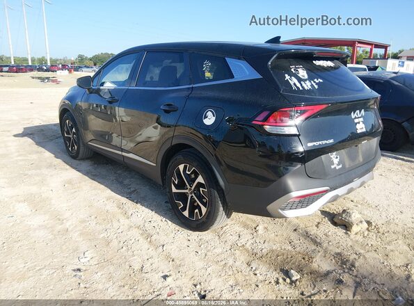 5XYK33AF8PG089129 2023 KIA SPORTAGE Black Trasero izquierdo