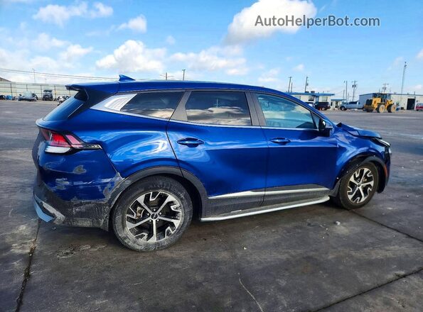 5XYK33AF8PG095903 2023 KIA SPORTAGE Blue Задня права чверть