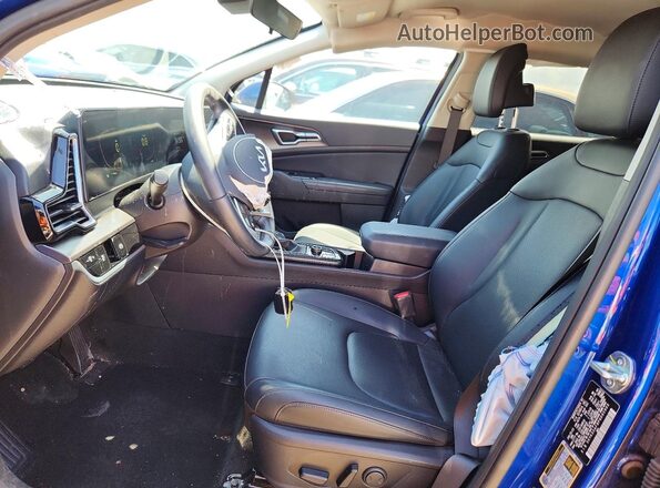 5XYK33AF8PG095903 2023 KIA SPORTAGE Blue Вид салону спереду