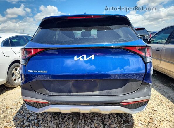 5XYK33AF8PG095903 2023 KIA SPORTAGE Blue Вид ззаду