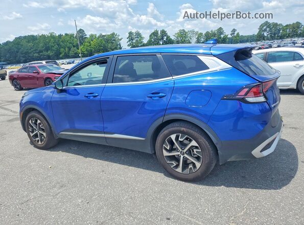 5XYK33DF0RG214753 2024 KIA SPORTAGE Blue Rear left