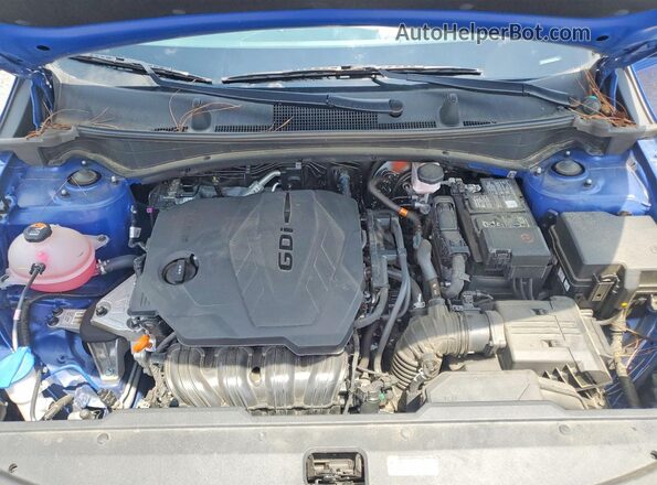 5XYK33DF0RG214753 2024 KIA SPORTAGE Blue Engine compartment view