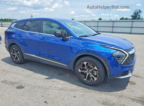 5XYK33DF0RG214753 2024 KIA SPORTAGE Blue Front right