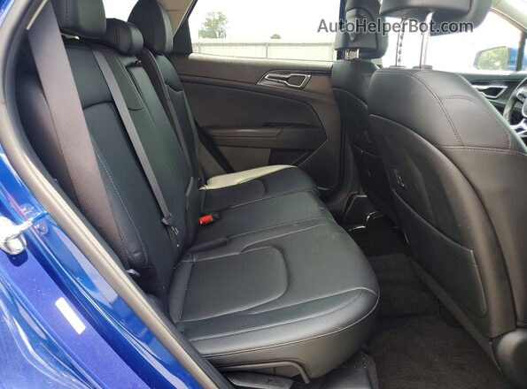 5XYK33DF0RG214753 2024 KIA SPORTAGE Blue Rear interior view