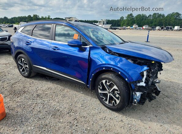 5XYK33DF0SG312154 2025 KIA SPORTAGE Blue Передня права чверть