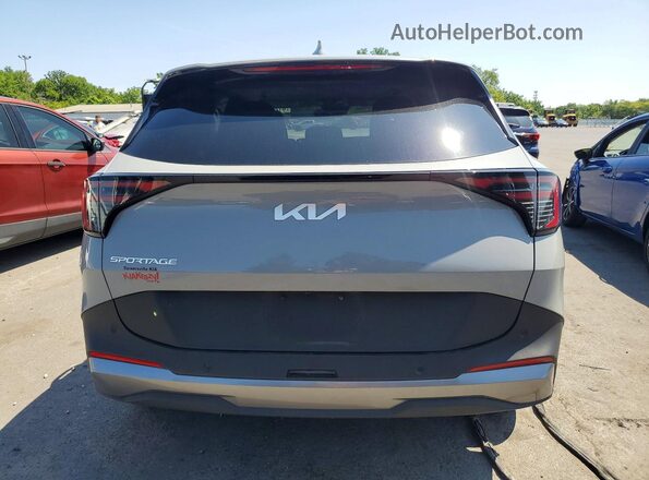 5XYK33DF0TG365681 2026 KIA SPORTAGE Серый Вид сзади