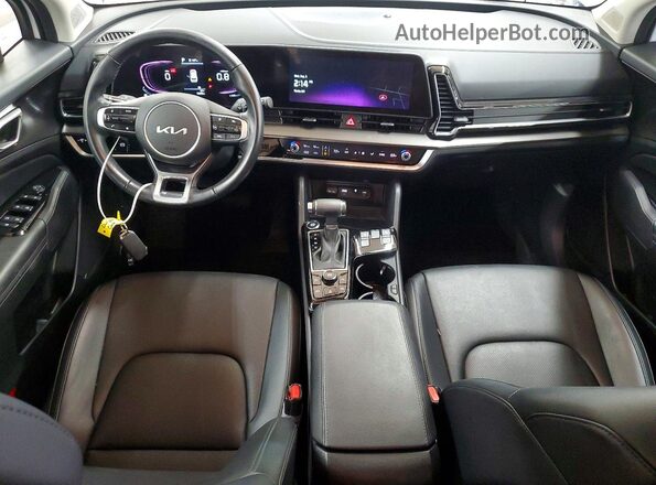5XYK33DF1RG207861 2024 KIA SPORTAGE White წინა პანელის ხედი