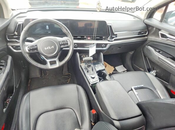 5XYK33DF1RG228838 2024 KIA SPORTAGE Black Dashboard view