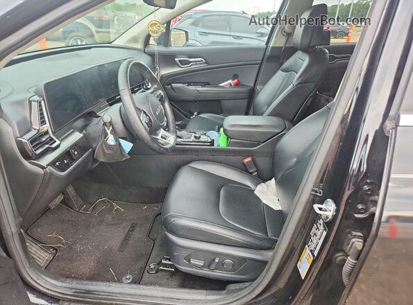 5XYK33DF1RG228838 2024 KIA SPORTAGE Black Front interior view