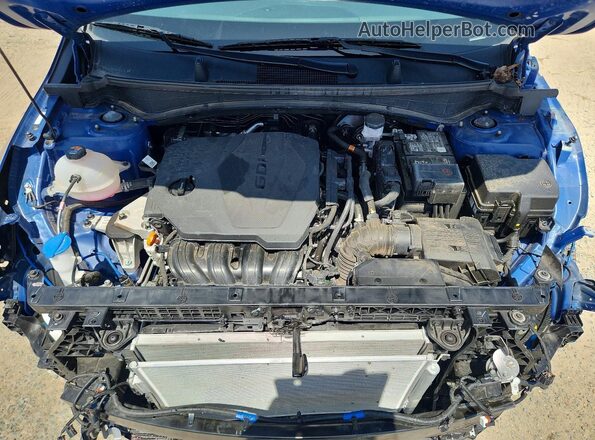 5XYK33DF1SG240543 2025 KIA SPORTAGE Blue Widok komory silnika