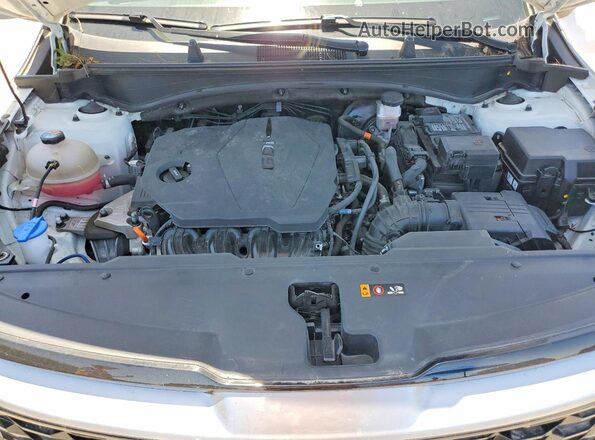 5XYK33DF3RG147324 2024 KIA SPORTAGE White Vista del compartimento del motor