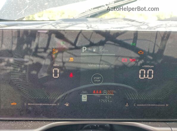 5XYK33DF3TG340029 2026 KIA SPORTAGE Black Instrument cluster view