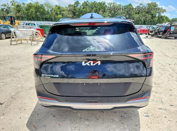 5XYK33DF3TG358756 2026 KIA SPORTAGE Black Widok z tyłu