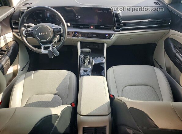 5XYK33DF4RG157909 2024 KIA SPORTAGE Black Widok deski rozdzielczej