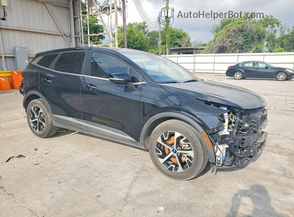 5XYK33DF4RG157909 2024 KIA SPORTAGE Black Przód prawy