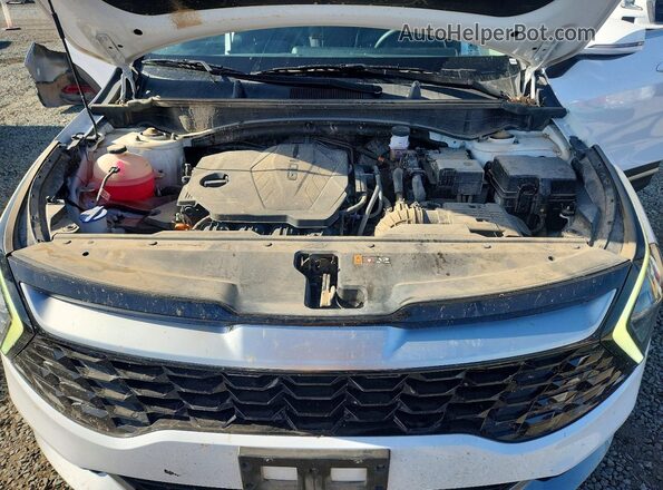 5XYK33DF5SG283296 2025 KIA SPORTAGE White Вид підкапотного простору