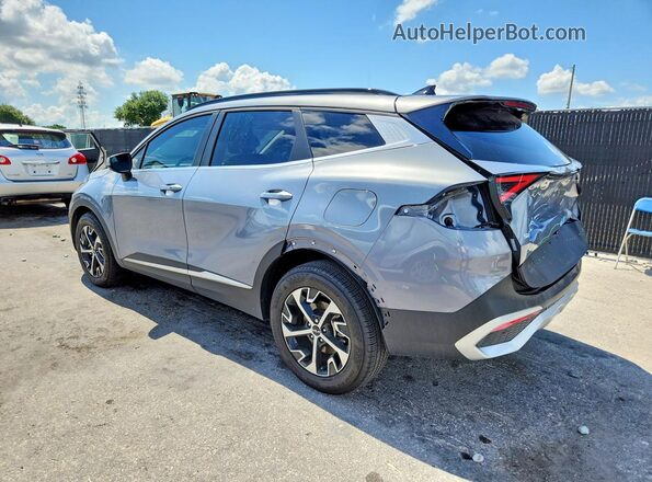5XYK33DF6SG296106 2025 KIA SPORTAGE Gray Trasero izquierdo