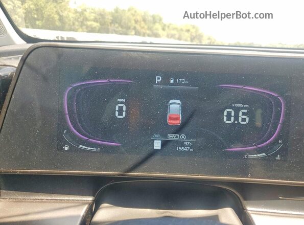 5XYK33DF7SG288595 2025 KIA SPORTAGE Black Սարքավորումների վահանակի տեսք