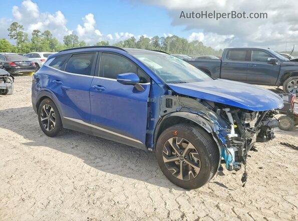 5XYK33DF8SG240037 2025 KIA SPORTAGE Blue წინა მარჯვენა