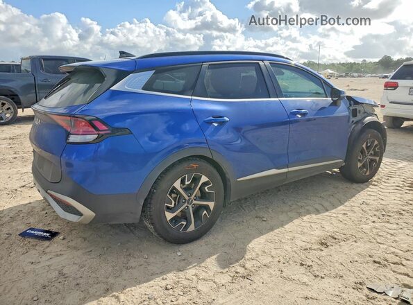 5XYK33DF8SG240037 2025 KIA SPORTAGE Blue უკანა მარჯვენა