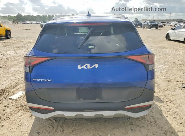 5XYK33DF8SG240037 2025 KIA SPORTAGE Blue უკანა ხედი