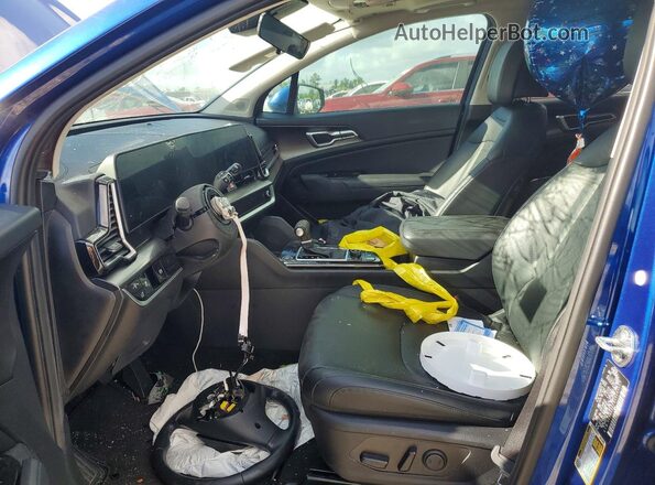 5XYK33DF8SG240037 2025 KIA SPORTAGE Blue წინა სალონის ხედი