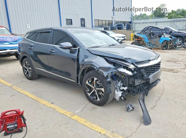 5XYK33DF8SG245710 2025 KIA SPORTAGE Charcoal Передня права чверть