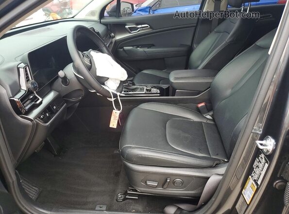 5XYK33DF8SG245710 2025 KIA SPORTAGE Charcoal Вид салону спереду