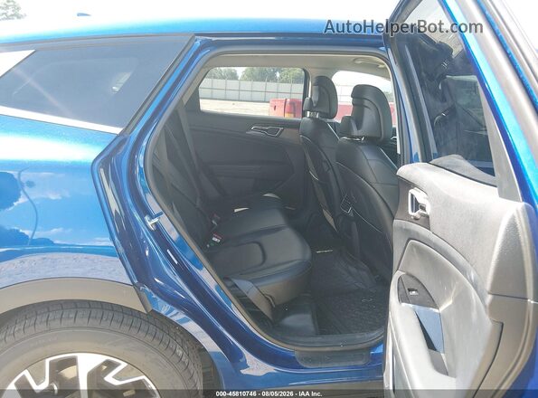 5XYK33DF8SG320048 2025 KIA SPORTAGE Blue Вид наклейки з VIN-кодом