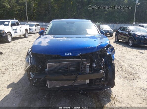 5XYK33DF8SG320048 2025 KIA SPORTAGE Blue Вид задньої частини салону